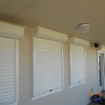 Rolling hurricane shutters protect your home or commercial property from high wind and storms in a matter of minutes.  Call Johns Shutters and Repair for a free, no obigation quote 409-939-5135.